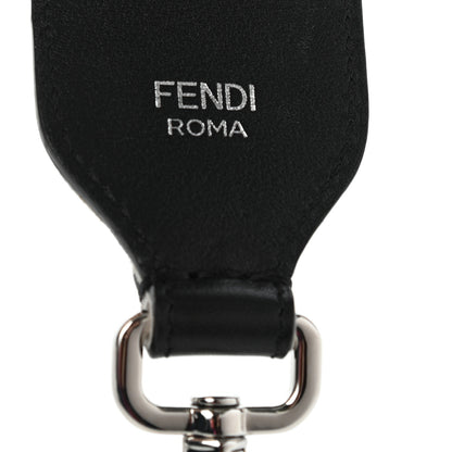 Fendi Velvet Tapestry Calfskin FF Reloaded Strap You White Black 4 of 6