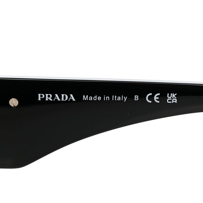 Prada Acetate Symbole Sunglasses SPR 13Z Black 6 of 8