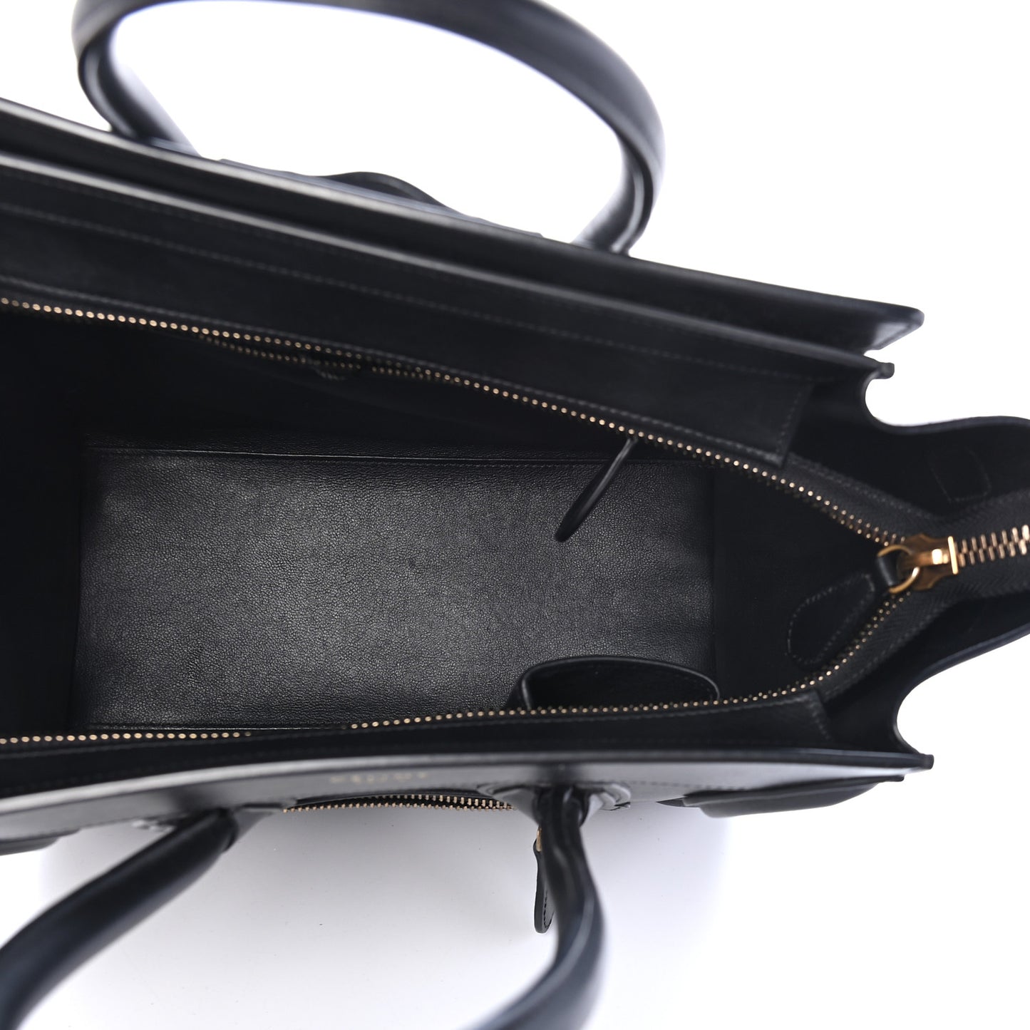 Smooth Calfskin Micro Luggage Black
