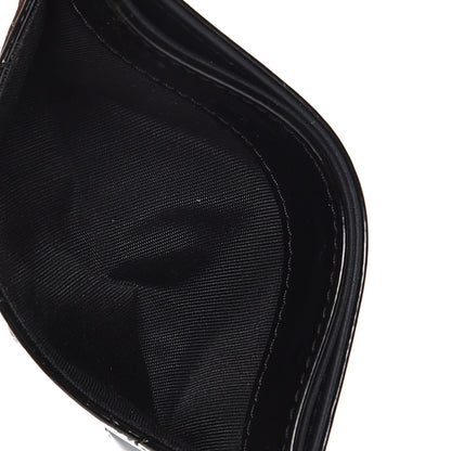 Chanel Patent Quilted Brilliant Card Holder Black 5 of 9