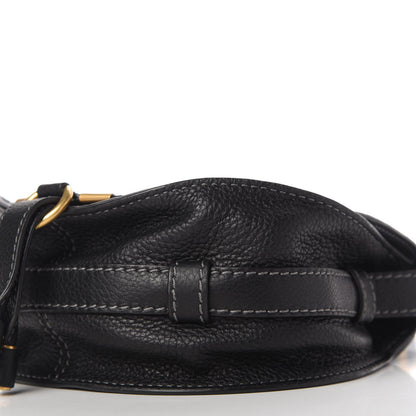 Chloe Calfskin Mini Marcie Round Crossbody Bag Black 7 of 10