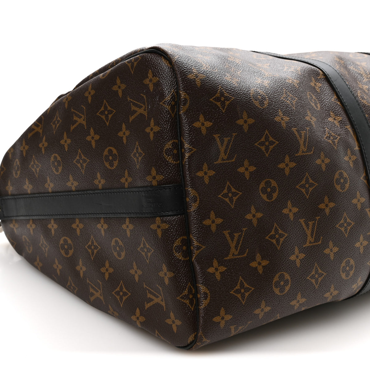 Louis Vuitton Monogram Macassar Keepall Bandouliere 55 8 of 9