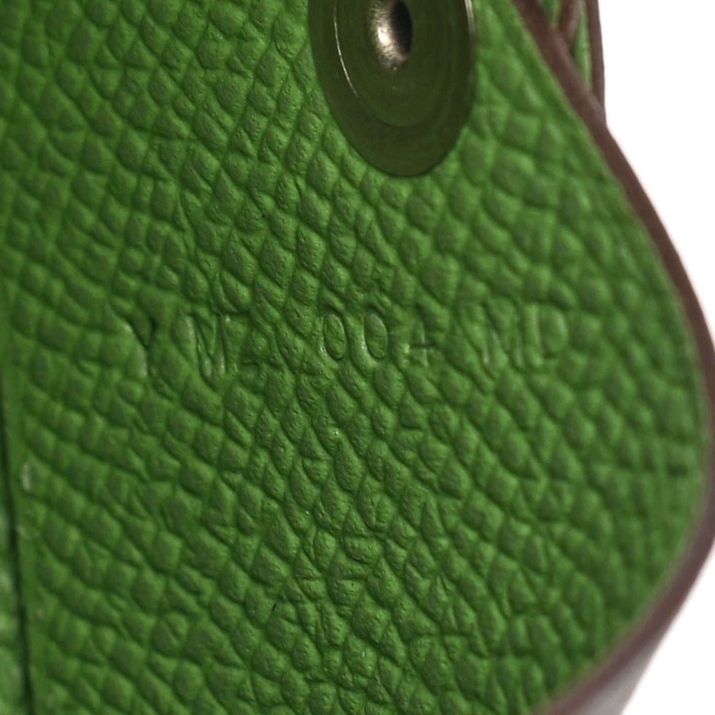 Epsom Verso Calvi Card Case Etain Vert Criquet