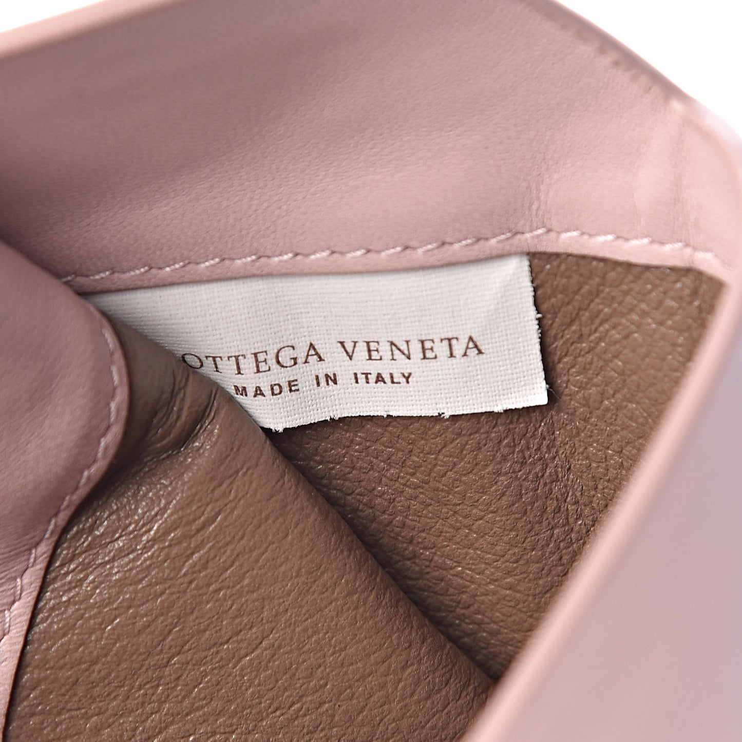 Nappa Intrecciato Three in One Nesting Pouch Magnolia Deco Rose Glicine