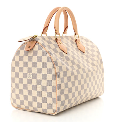 Louis Vuitton Damier Azur Speedy 30 2 of 11