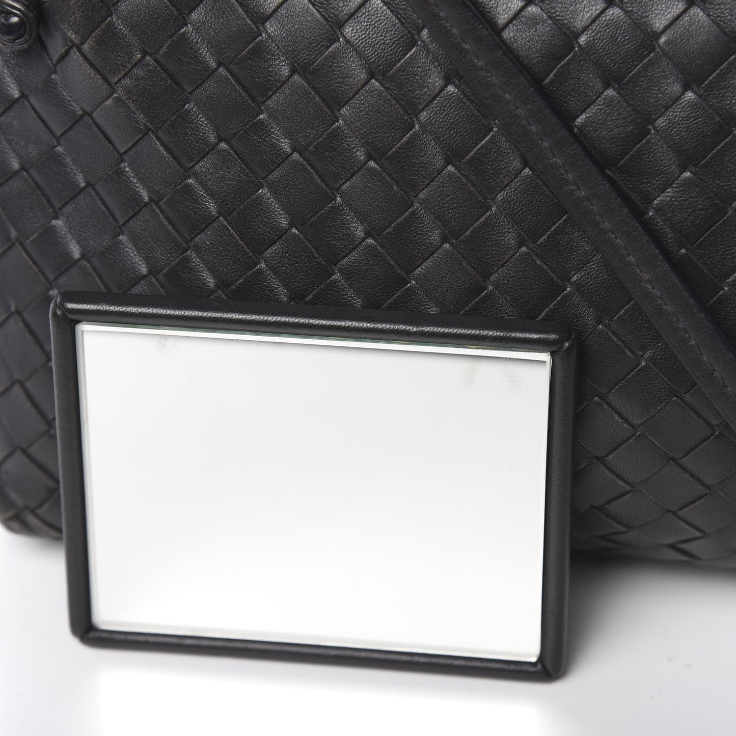 Nappa Intrecciato Nodini Bag Black