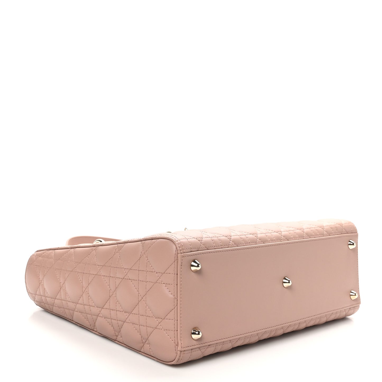 Lambskin Cannage Large Lady Dior Fard