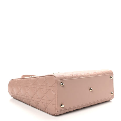Christian Dior Lambskin Cannage Large Lady Dior Fard 4 of 10