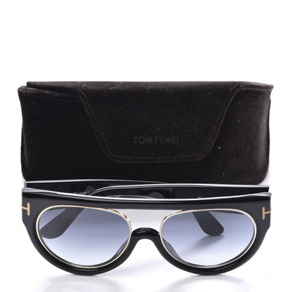 Tom Ford Alana Aviator Round Sunglasses TF360 Black 9 of 9