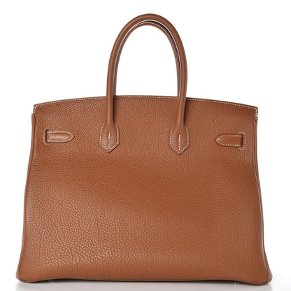 Hermes Togo Birkin 35 Gold 4 of 40