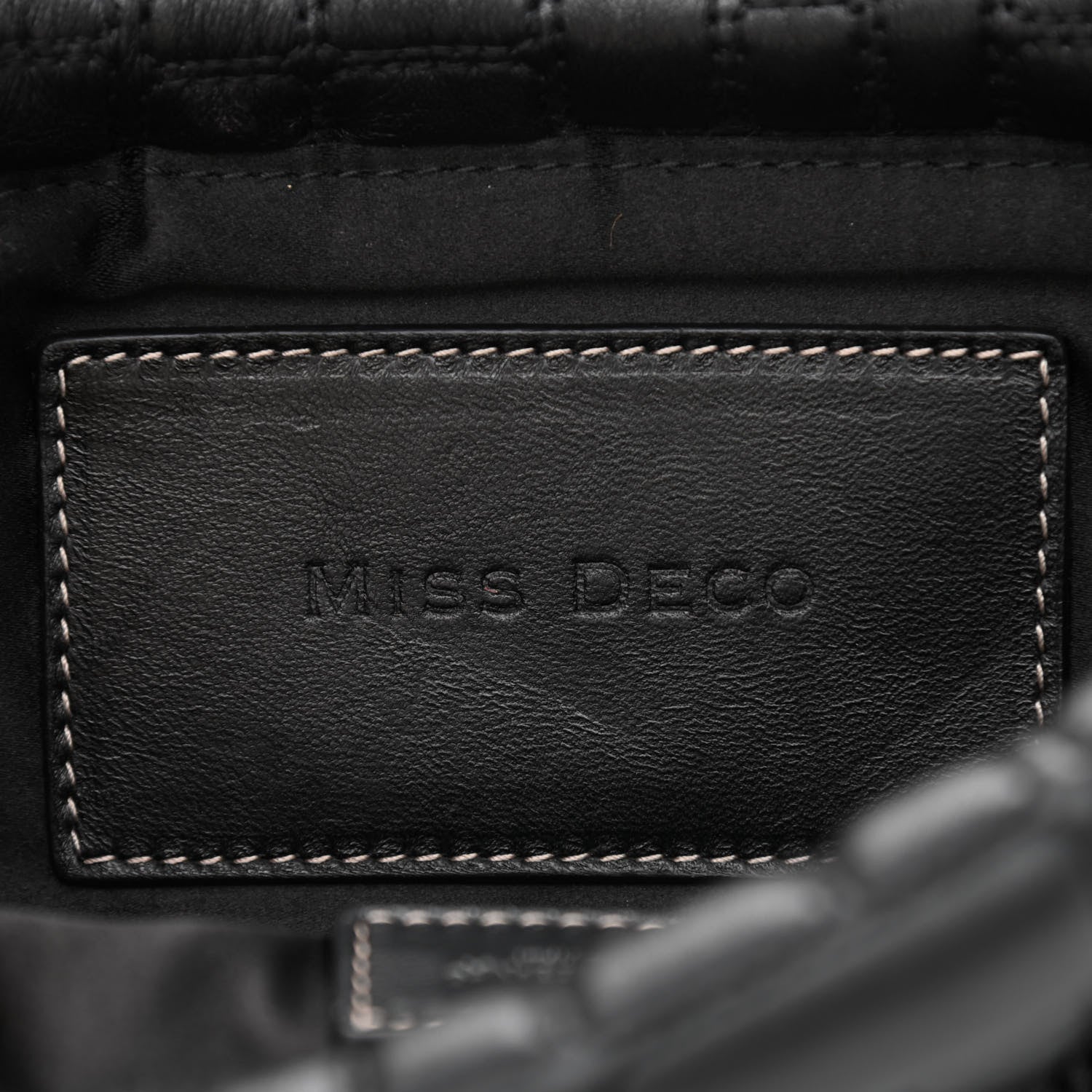 Dolce & Gabbana Nappa Miss Deco Shoulder Bag Black 6 of 11