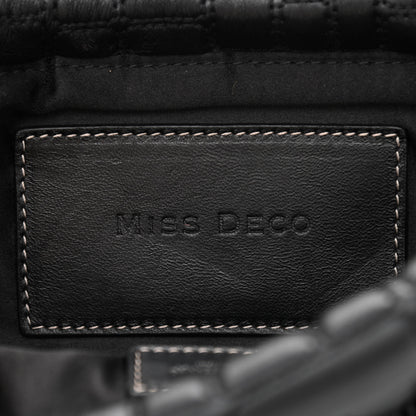 Dolce & Gabbana Nappa Miss Deco Shoulder Bag Black 6 of 11