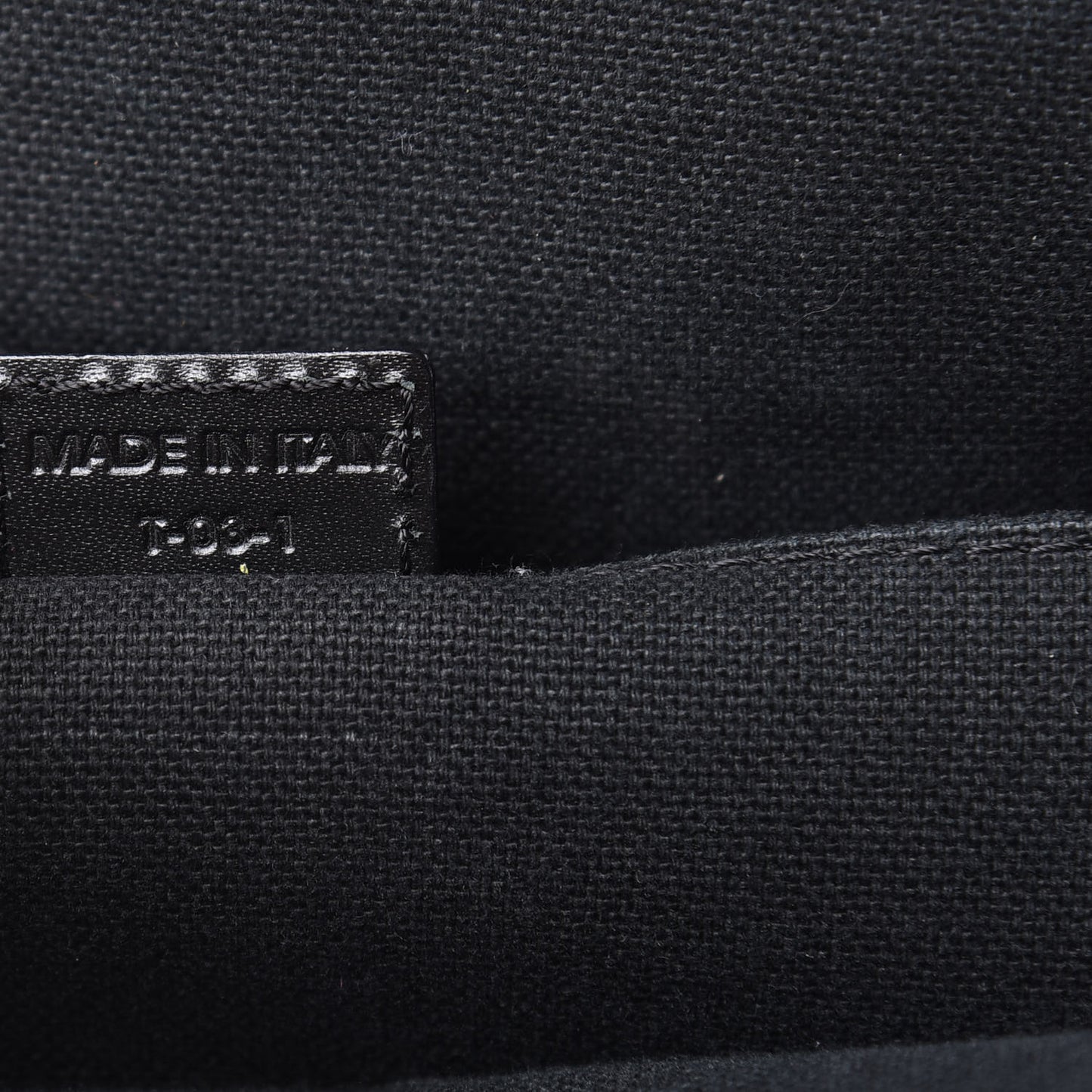 Canvas House Check Backpack Black