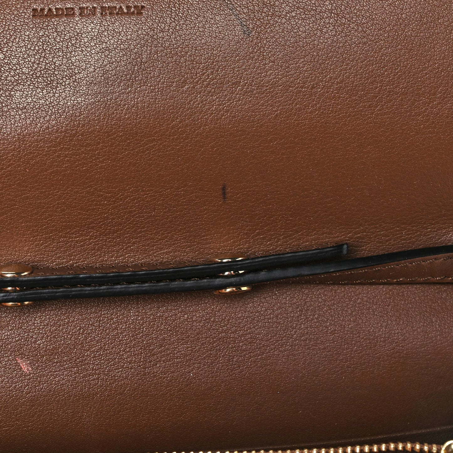 Calfskin Horseferry Check Henley Wallet On Chain Tan