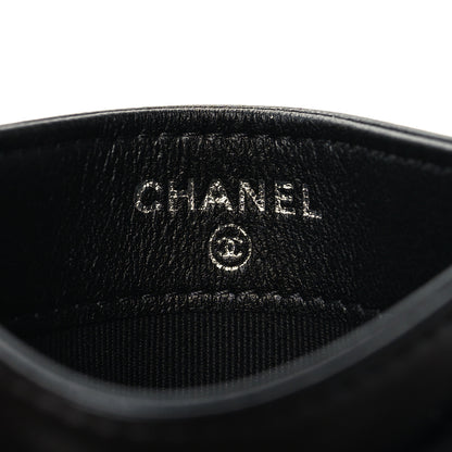Chanel Lambskin Quilted Card Holder Black 6 of 10