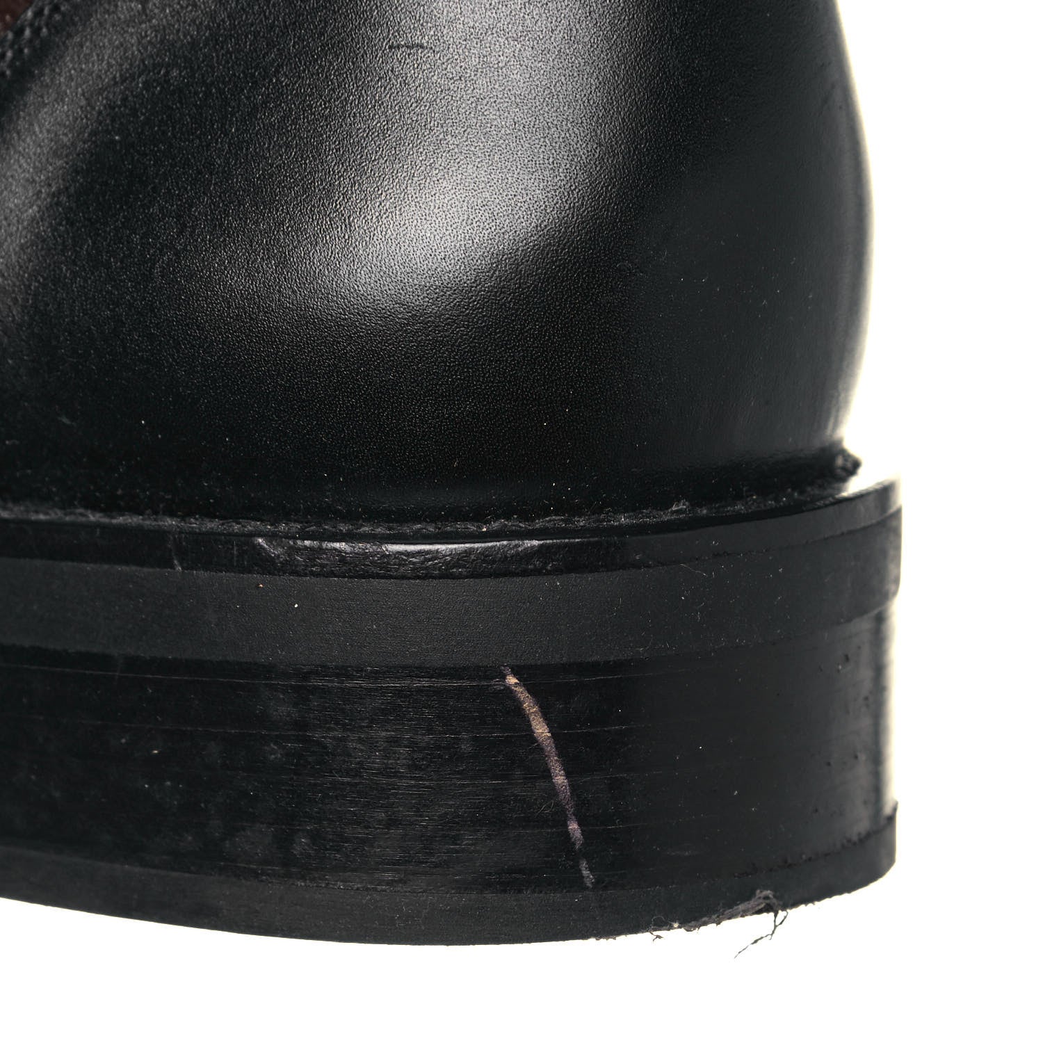 Louis Vuitton Monogram Calfskin Wonderland Flat Ranger Boots 40 Black 8 of 10