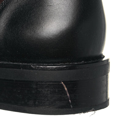Louis Vuitton Monogram Calfskin Wonderland Flat Ranger Boots 40 Black 8 of 10