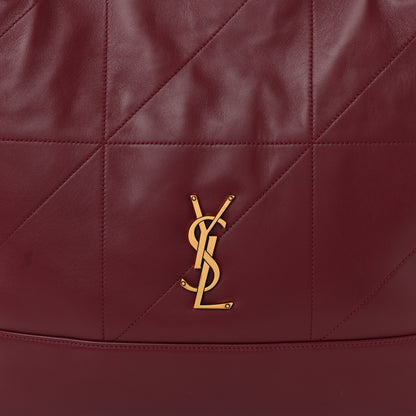 Saint Laurent Lambskin Medium Jamie Shopping Tote Bordeaux 9 of 11