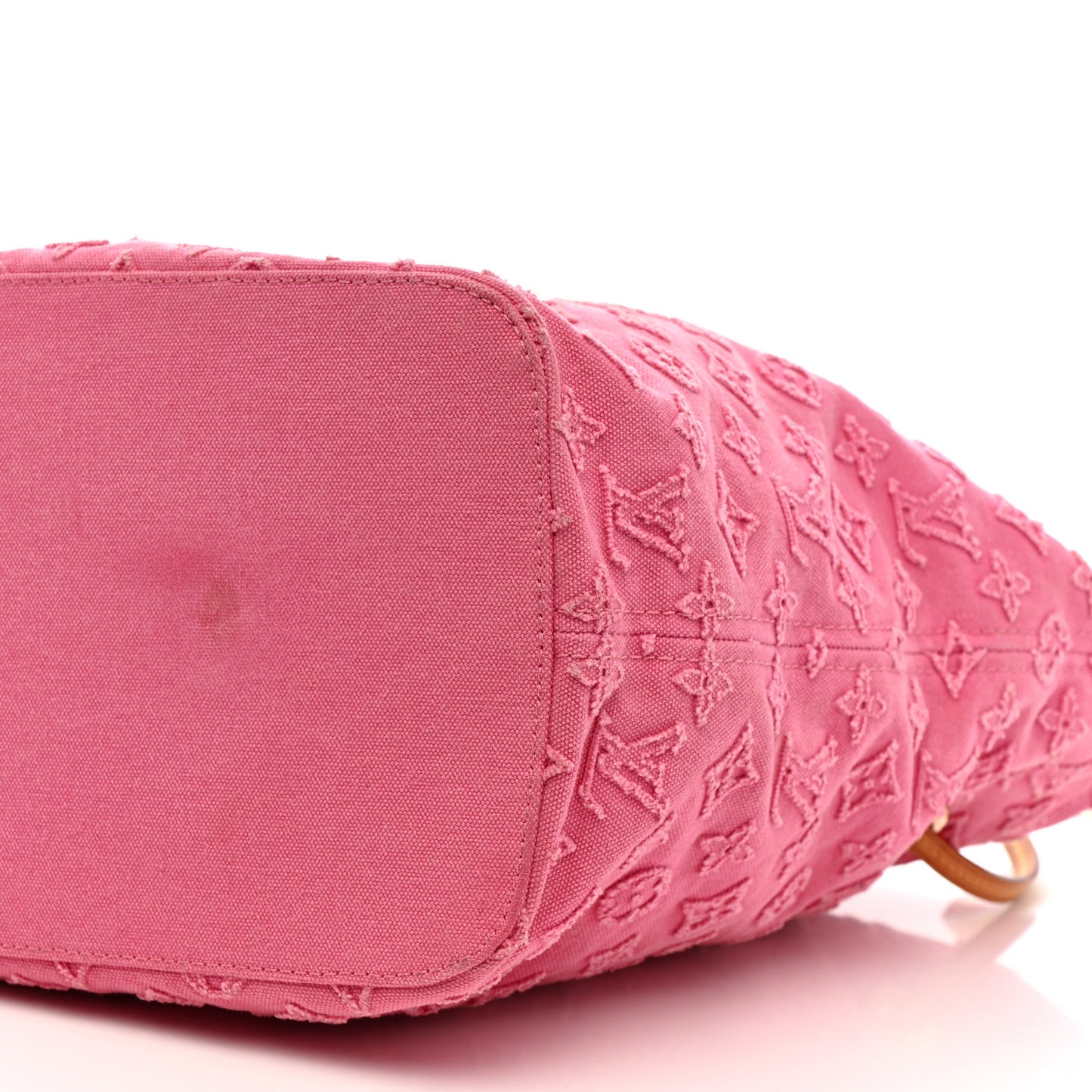 Monogram Denim Neverfull MM Rose