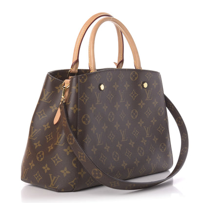 Louis Vuitton Monogram Montaigne MM 4 of 14