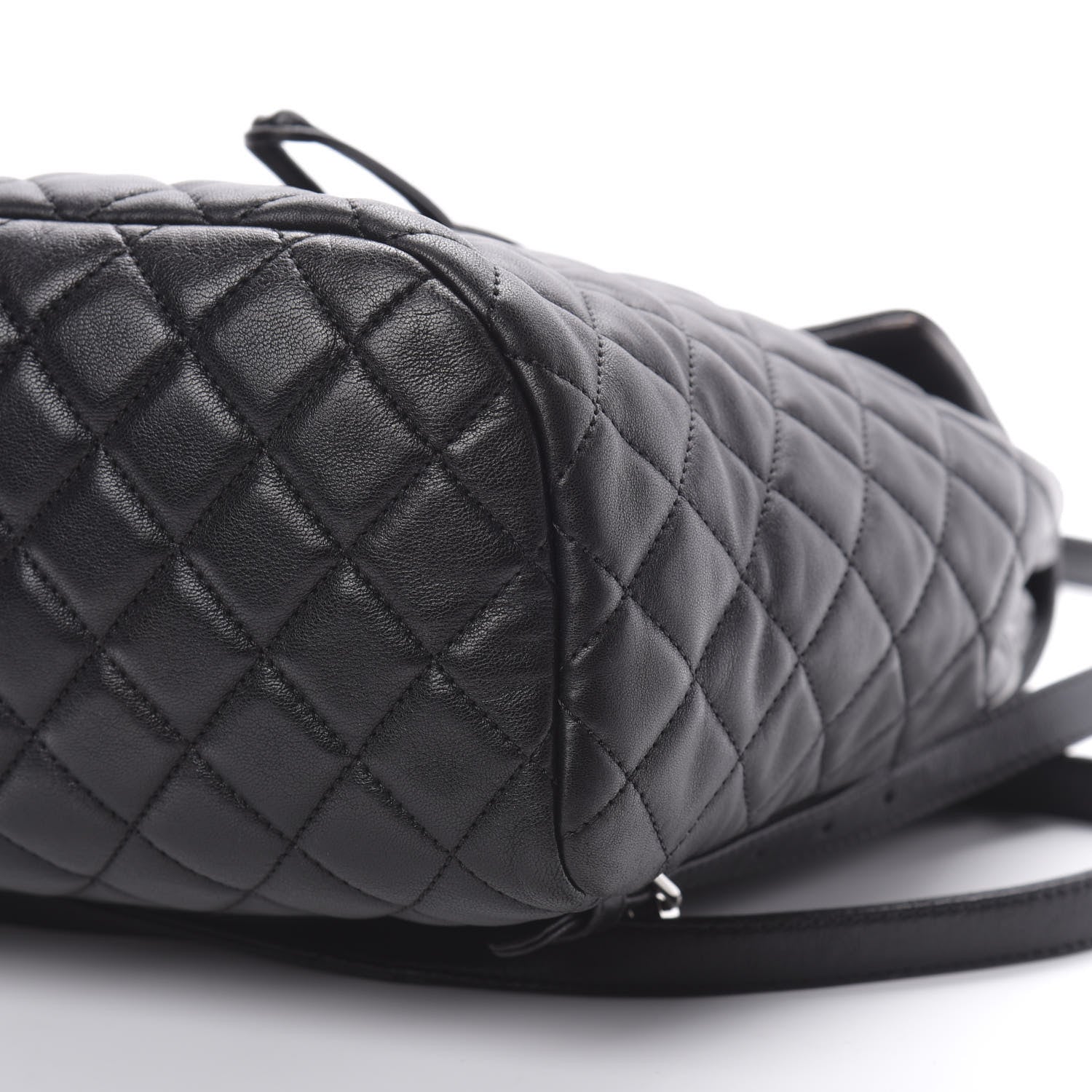 Chanel Lambskin Quilted Small Urban Spirit Backpack Black 9 of 9