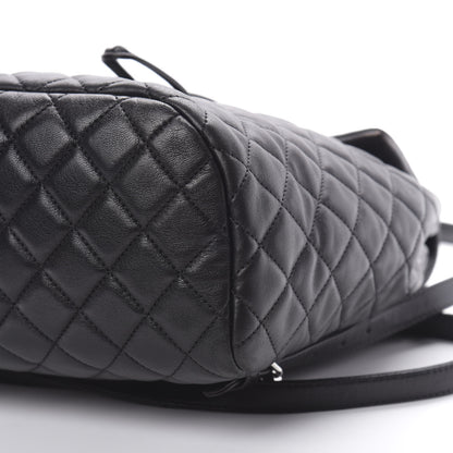 Chanel Lambskin Quilted Small Urban Spirit Backpack Black 9 of 9