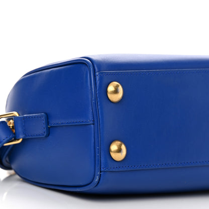 Saint Laurent Calfskin Toy Classic Duffle Blue 9 of 19