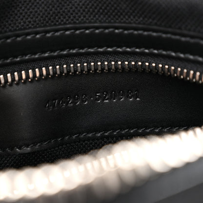 Gucci Soft GG Supreme Monogram Web Belt Bag Black Grey 7 of 10