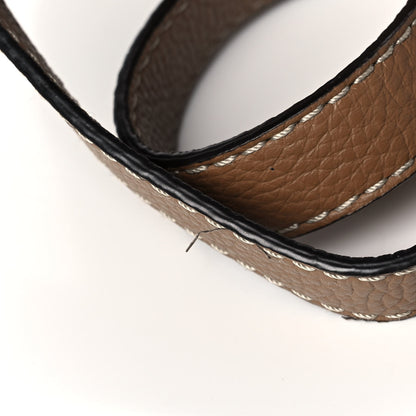 Chloe Calfskin Mini Marcie Round Crossbody Bag Nut 15 of 15