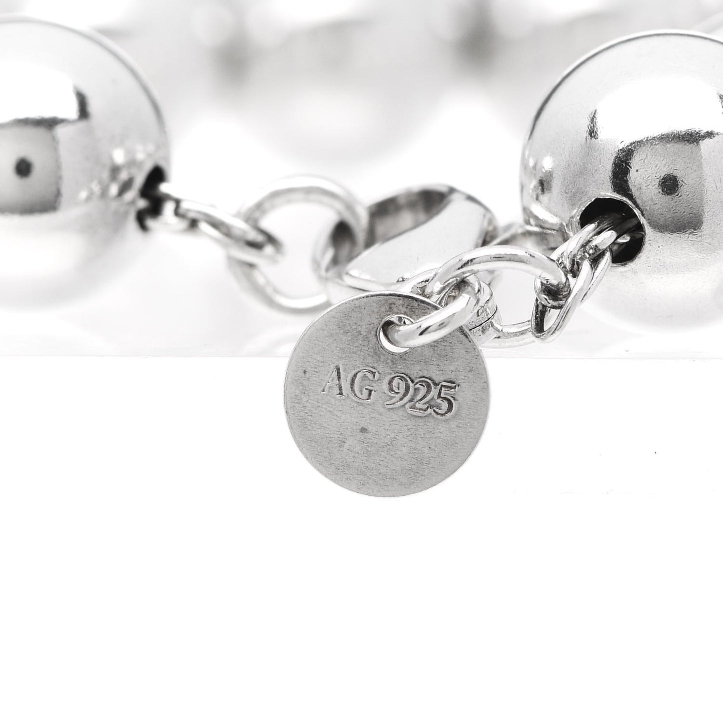 Sterling Silver 10mm HardWear Ball Bracelet