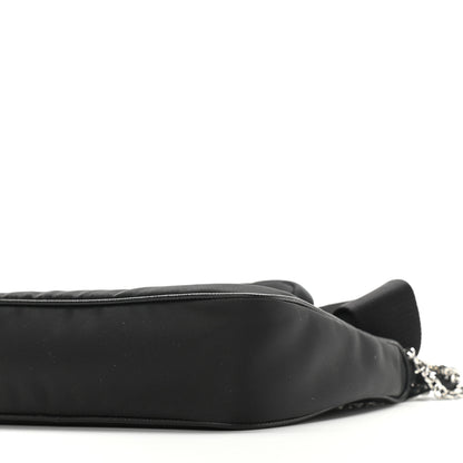 Prada Nylon Re-Edition 2005 Shoulder Bag Black 9 of 10