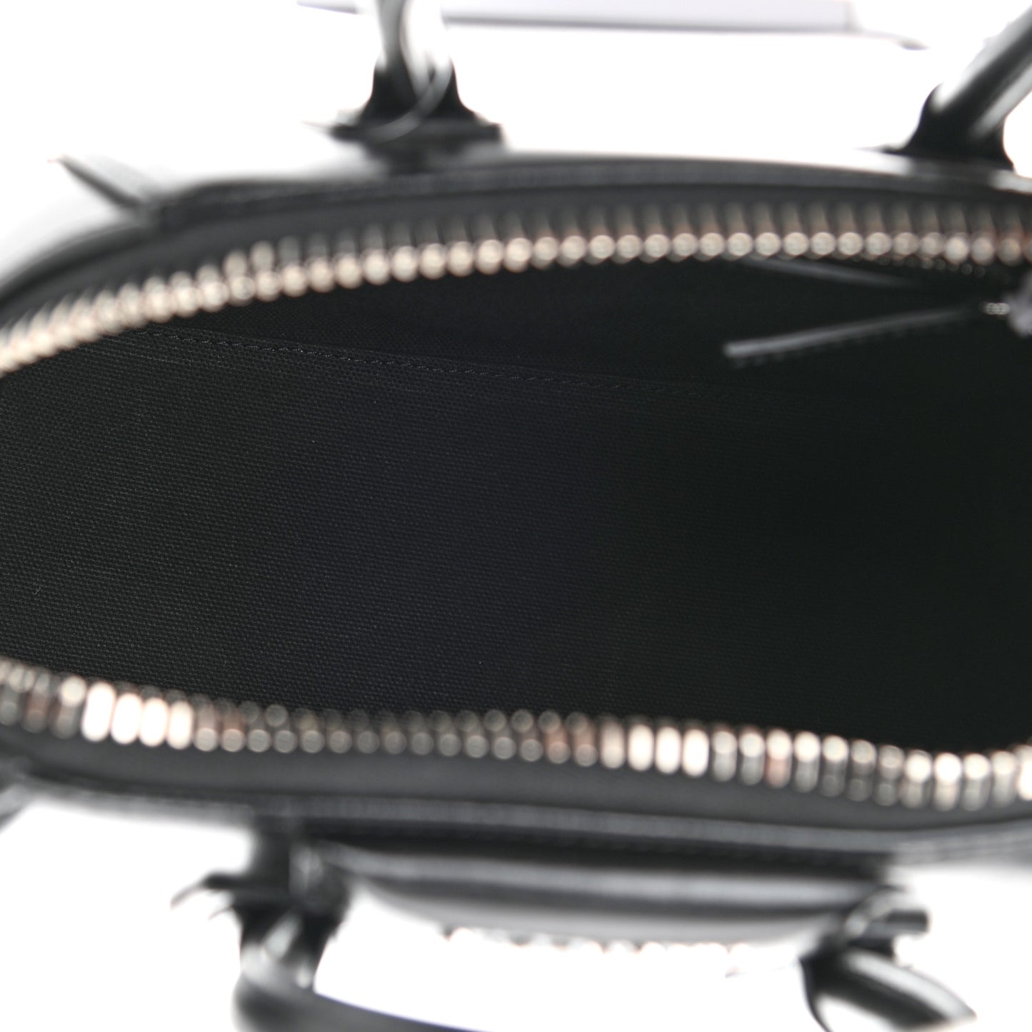 Shiny Lord Calfskin Mini Antigona Black