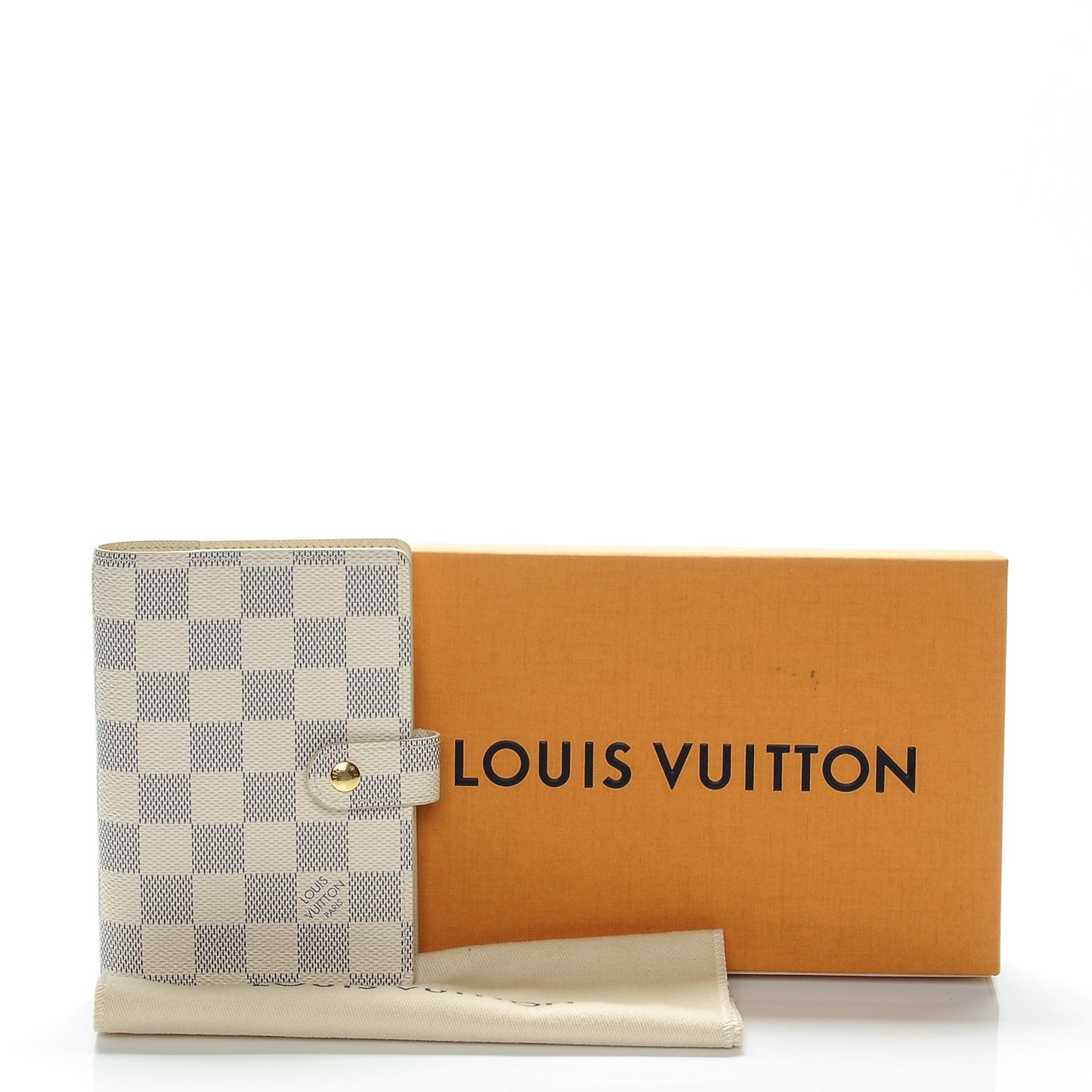 Damier Azur Small Ring Agenda Cover