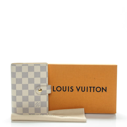 Louis Vuitton Damier Azur Small Ring Agenda Cover 7 of 7