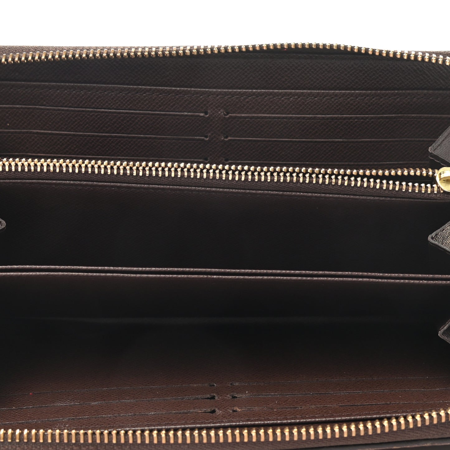 Damier Ebene Zippy Wallet