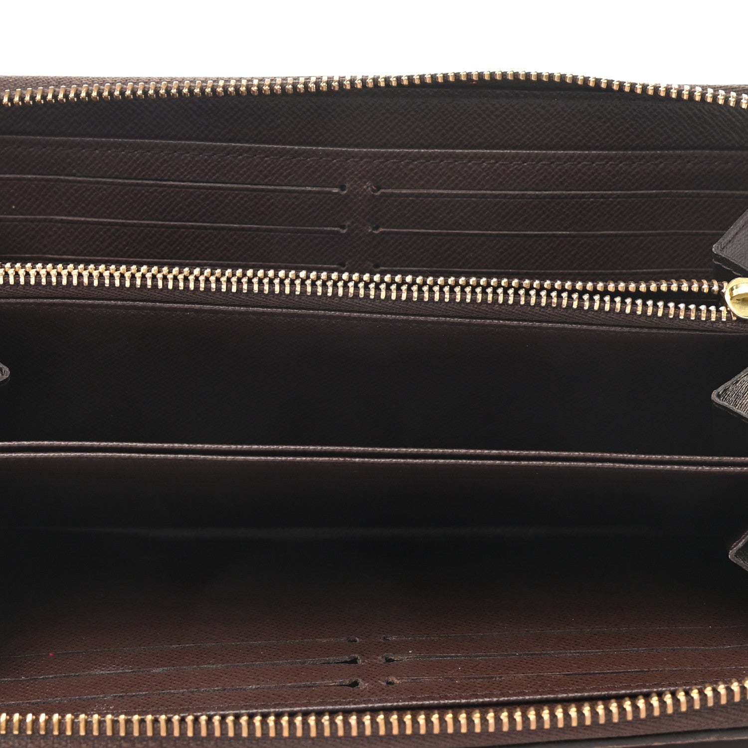 Louis Vuitton Damier Ebene Zippy Wallet 5 of 8