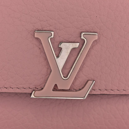 Louis Vuitton Taurillon Capucines Compact Wallet Magnolia 9 of 11
