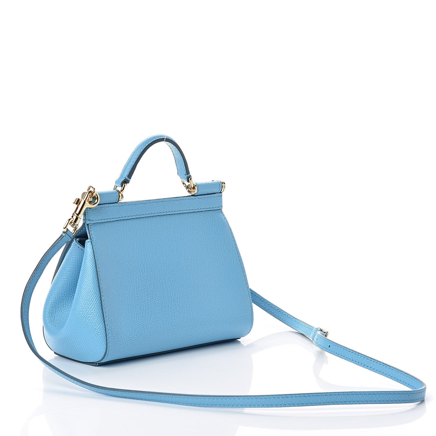 Dauphine Mini Miss Sicily Satchel Celeste