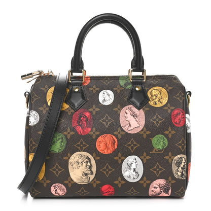 Louis Vuitton X FORNASETTI Monogram Cameo Speedy Bandouliere 25 1 of 10