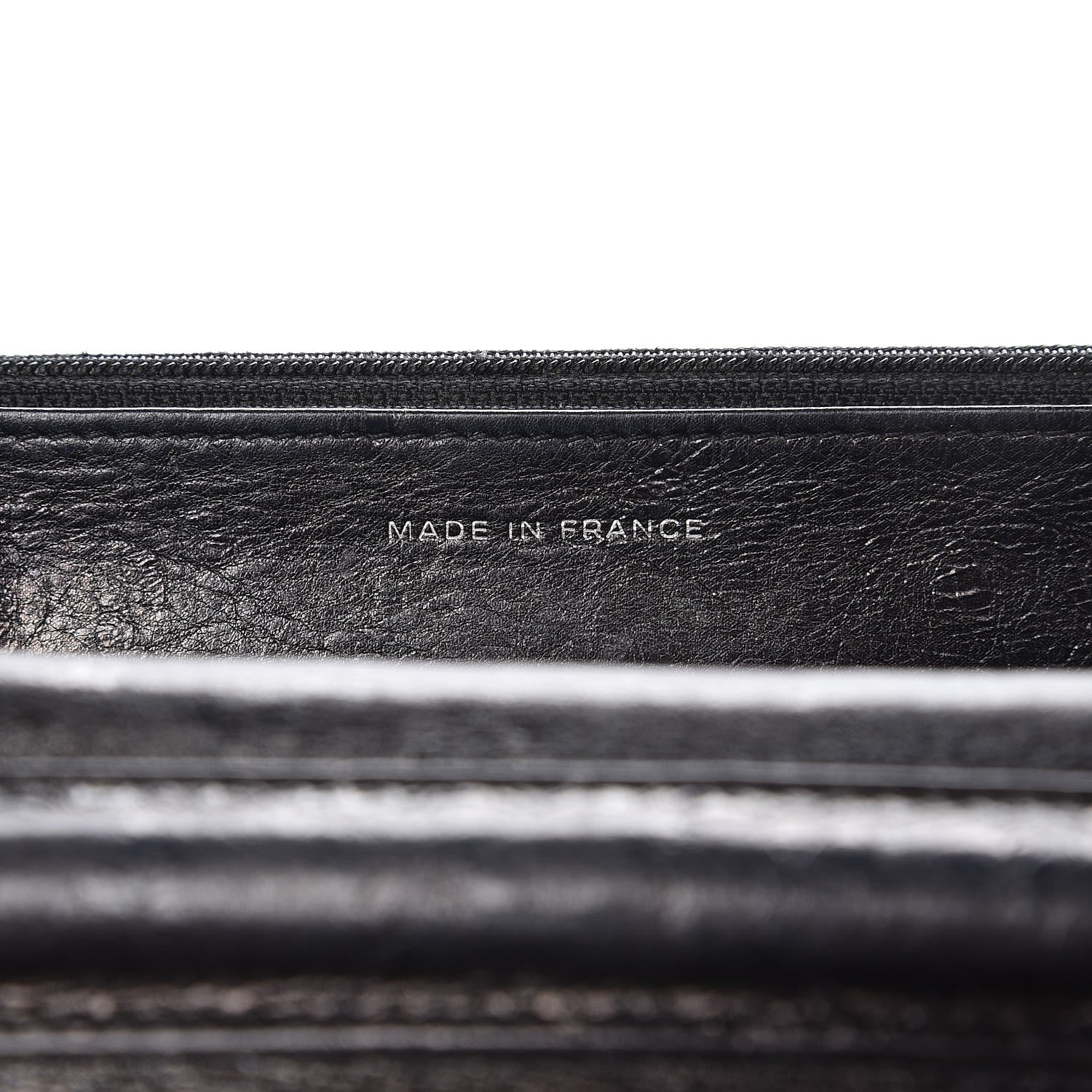 Chanel Aged Calfskin Reissue Wallet On Chain WOC Black 7 of 12