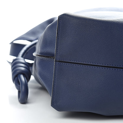Loewe Calfskin Flamenco Knot Bag Navy 8 of 9