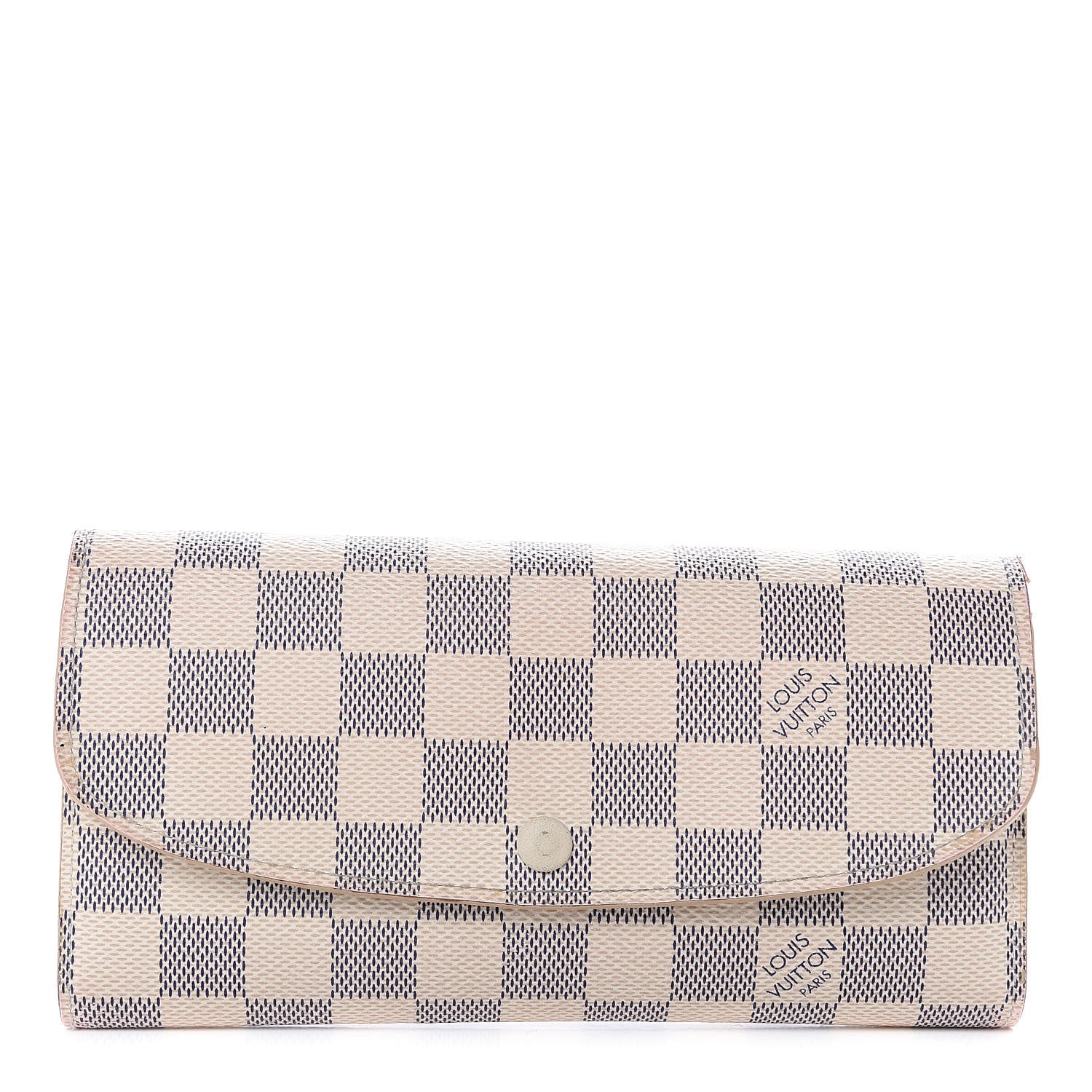 Louis Vuitton Damier Azur Emilie Wallet 1 of 9
