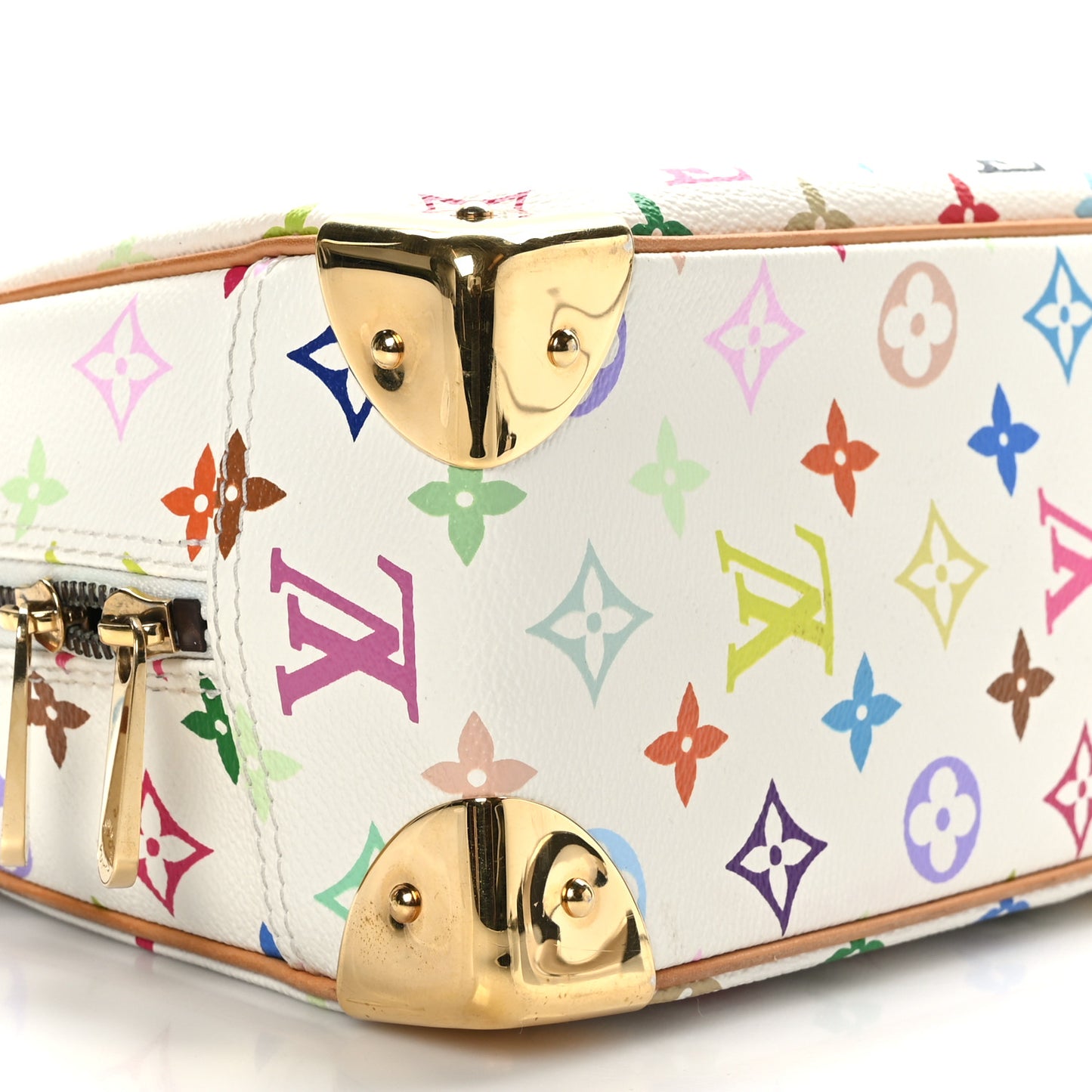 Monogram Multicolor Trouville White