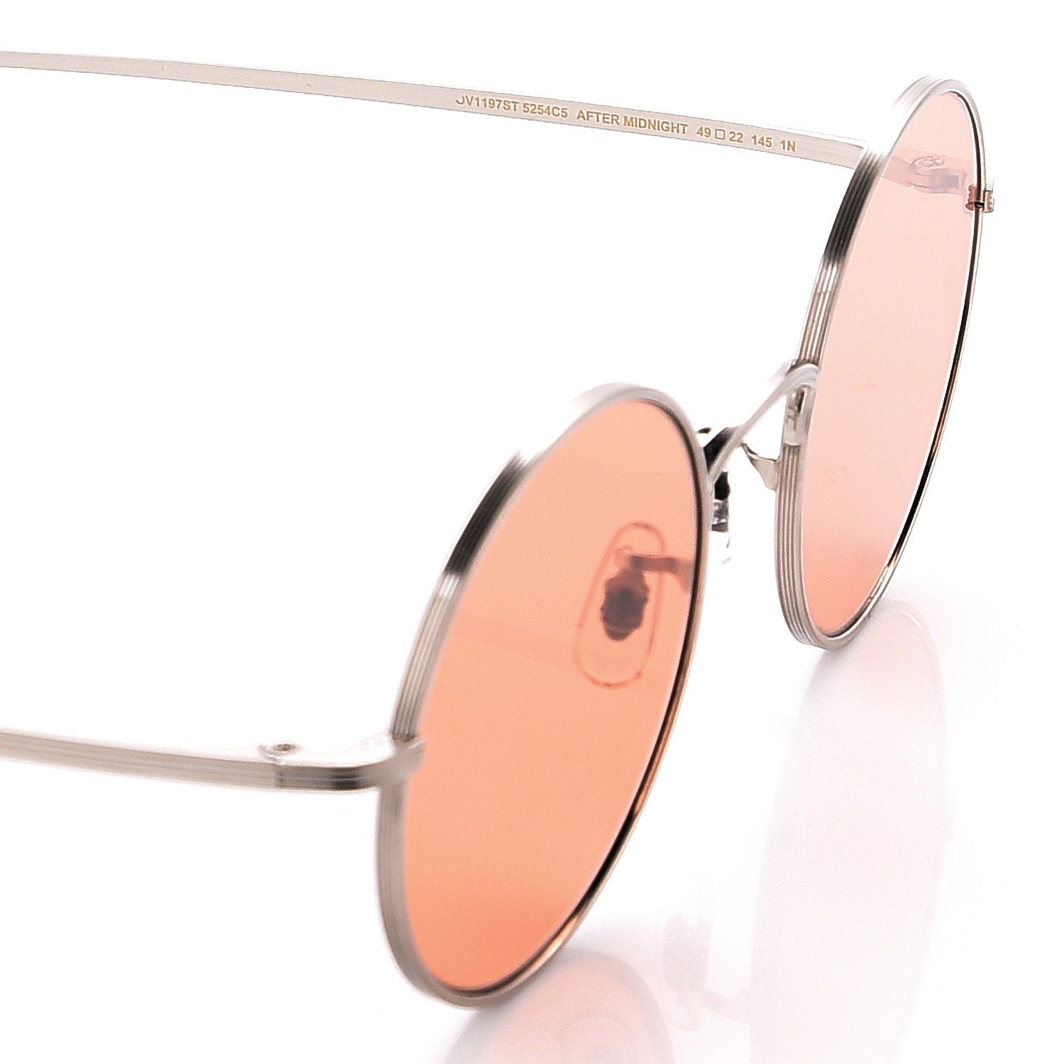 Oliver Peoples The Row After Midnight Round Sunglasses Pewter Pink 6 of 9