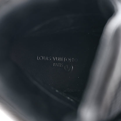 Louis Vuitton Suede Calfskin Monogram Star Trail Ankle Boots 38 Black 8 of 10