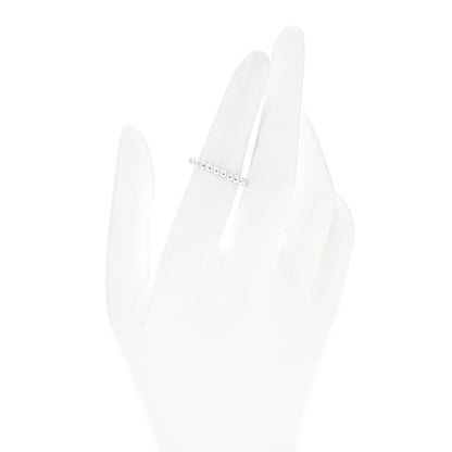 Van Cleef & Arpels 18K White Gold Medium Perlee Ring 51 5.75 2 of 5