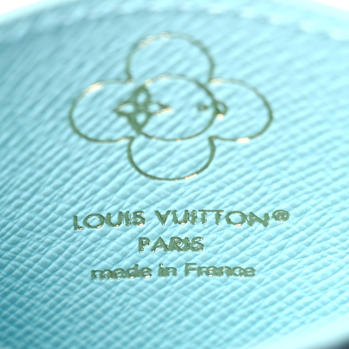 Monogram Vivienne Card Holder Animation Blue