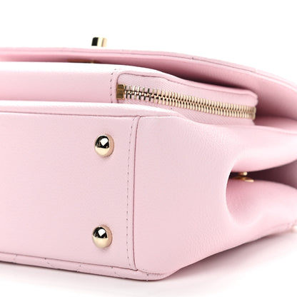 Chanel Caviar Quilted Small Business Affinity Flap Light Pink 9 of 9