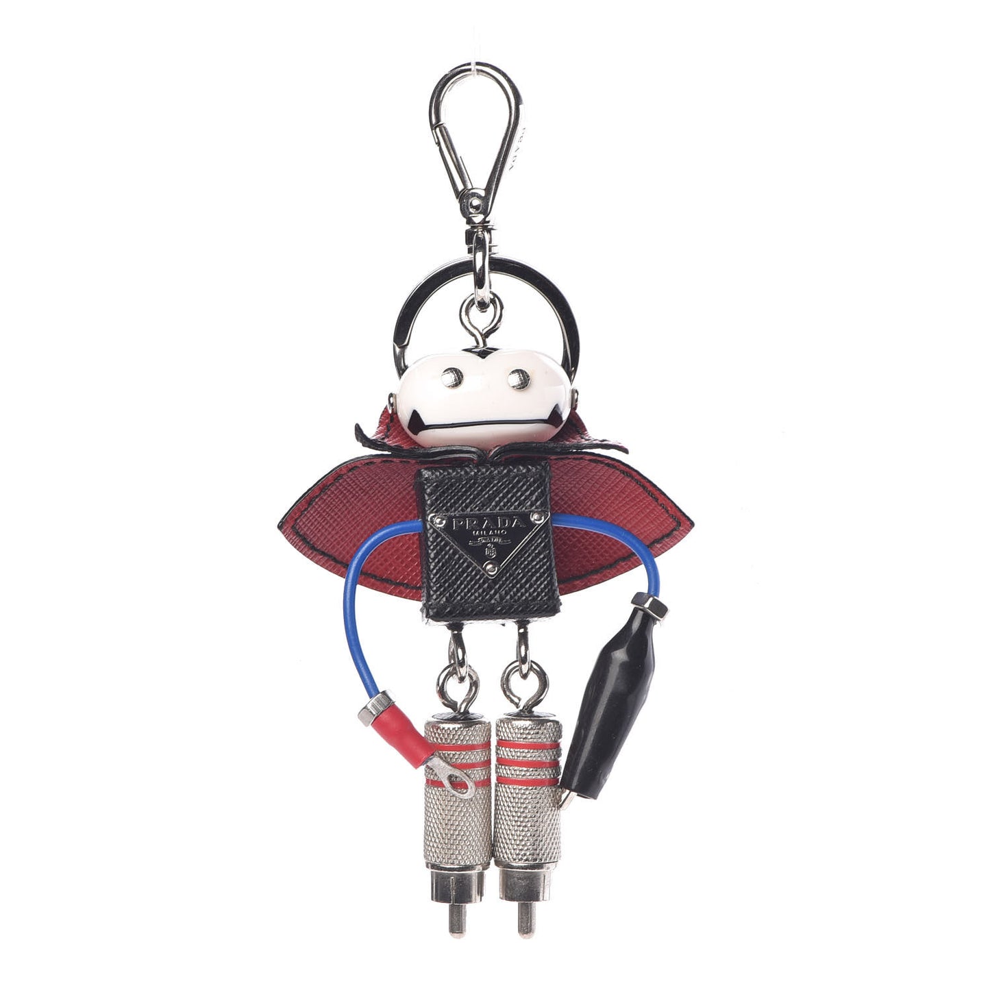 Saffiano Vlad Trick Keychain