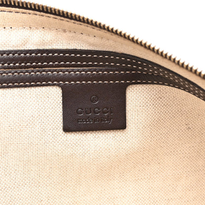 Gucci GG Supreme Monogram Belt Bag Dark Brown 6 of 11